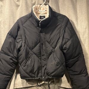 Urban Outfitters Black Puffer Jacket S